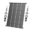 SwimJoy Lite Above Ground Pool Solar Heater DIY Kit - Strapless High-Wind Mounting Security - Industrial Grade Durability