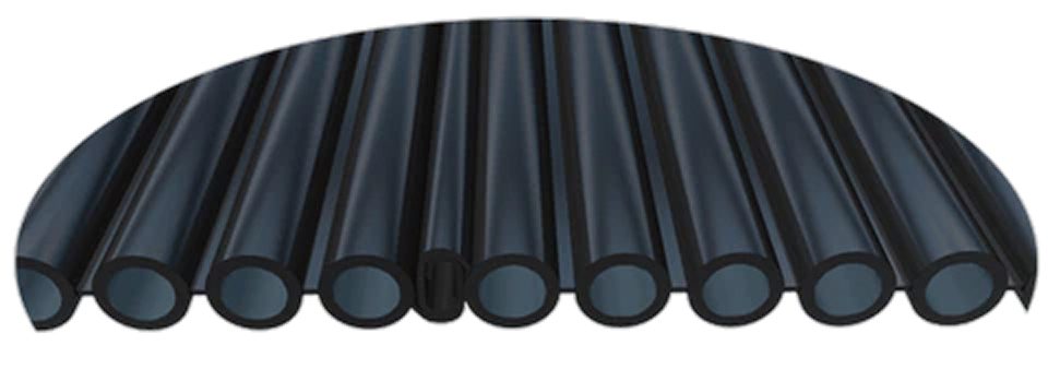 SwimEasy tube-on-fin absorber surface