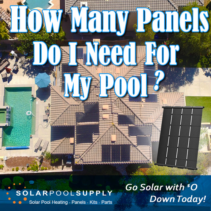 How Many Panels Do You Need to Heat Your Pool?