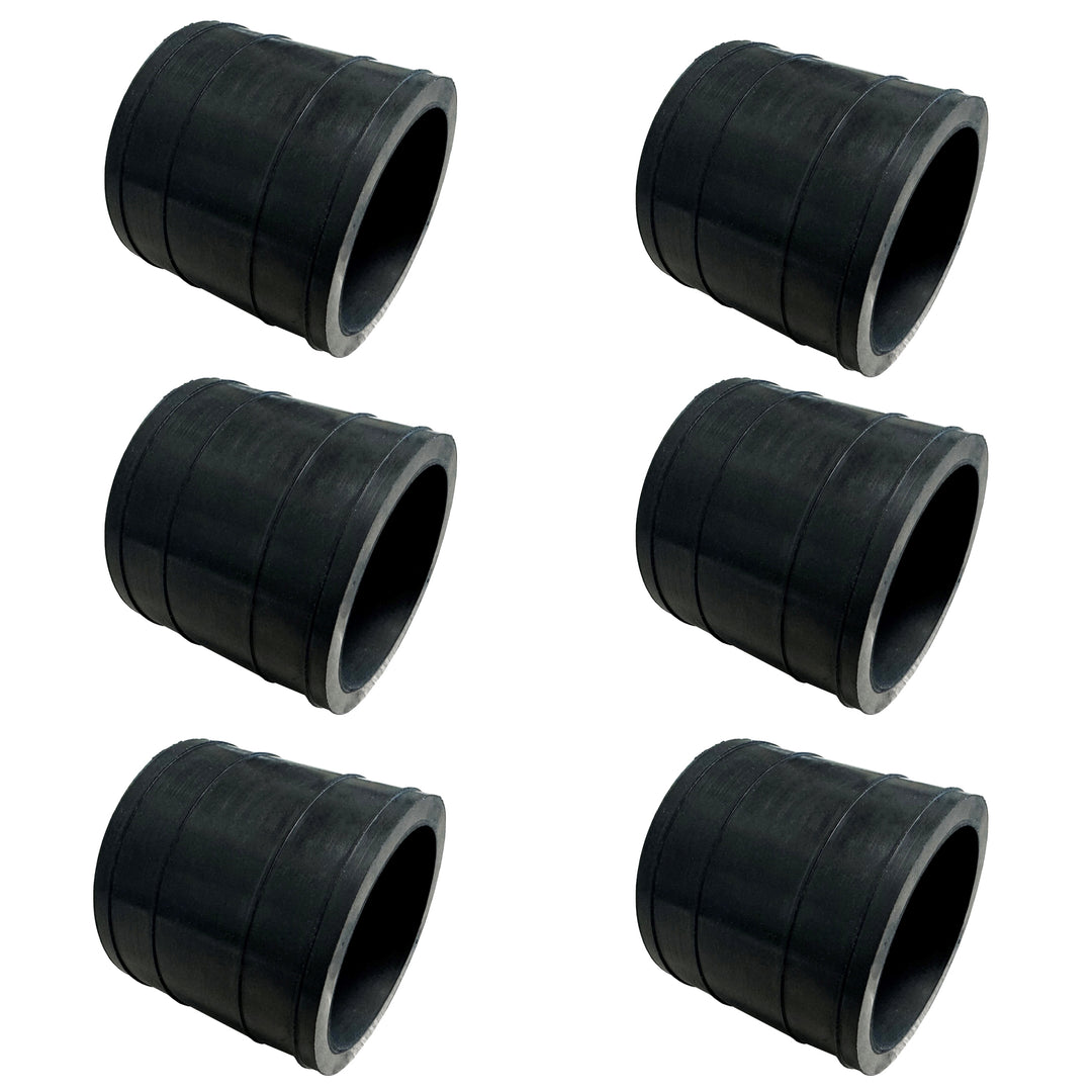 Heavy-Duty Connector Hose, 2.5" Premium Rubber Coupling