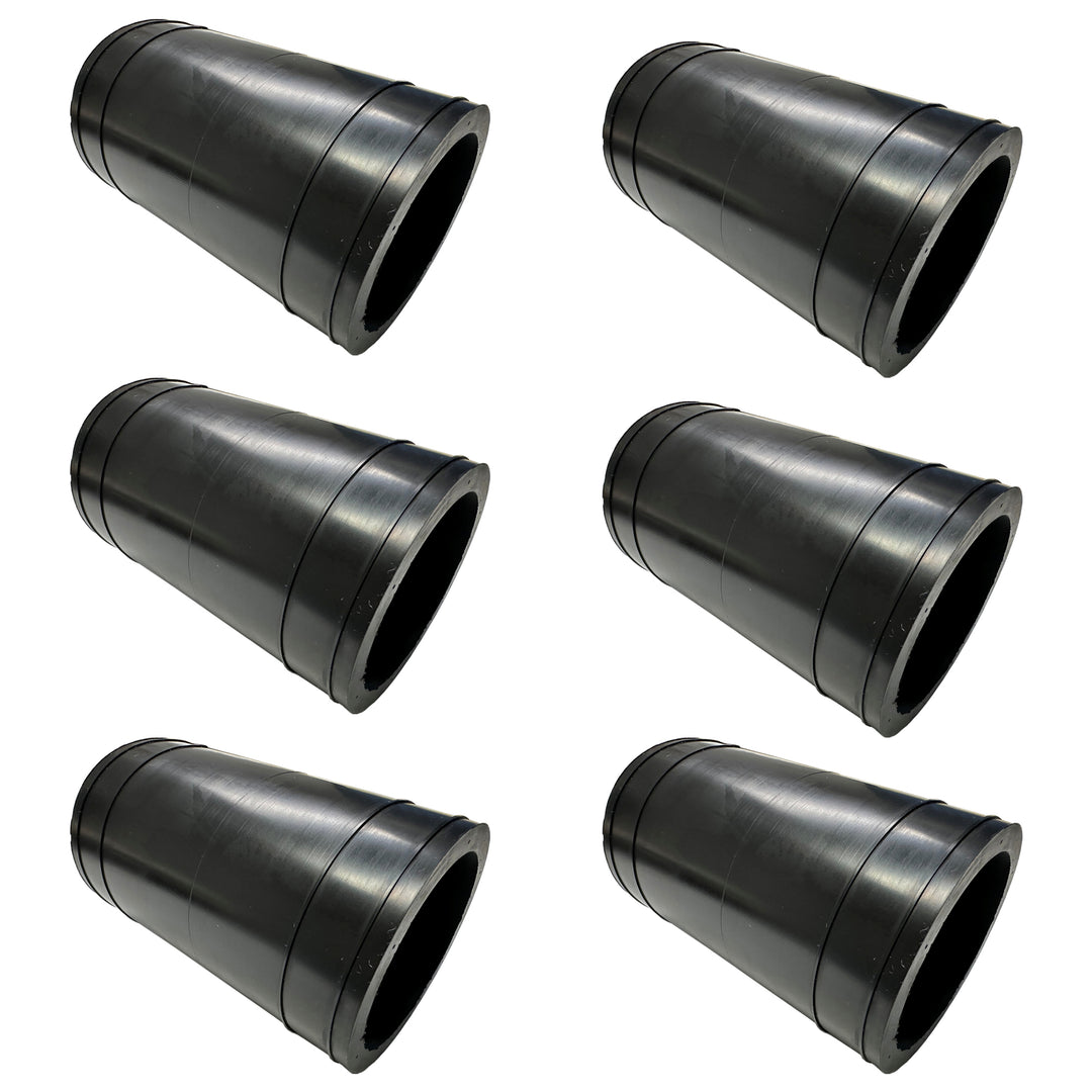 Heavy-Duty Connector Hose, 4.5" Premium Rubber Coupling