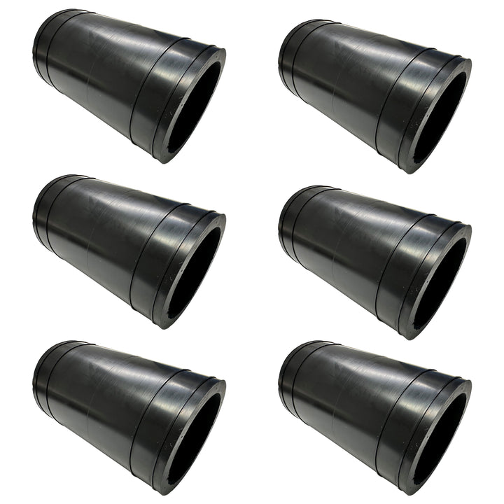 Heavy-Duty Connector Hose, 4.5" Premium Rubber Coupling