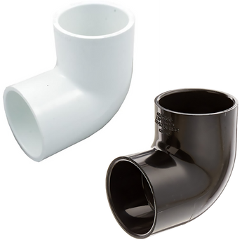 90 Degree Elbow, Schedule 40 PVC