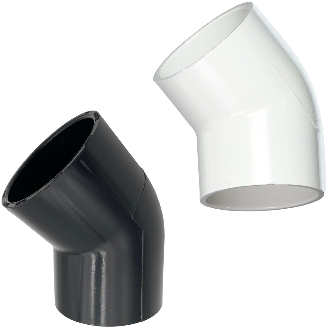 45 Degree Elbow, Schedule 40 PVC