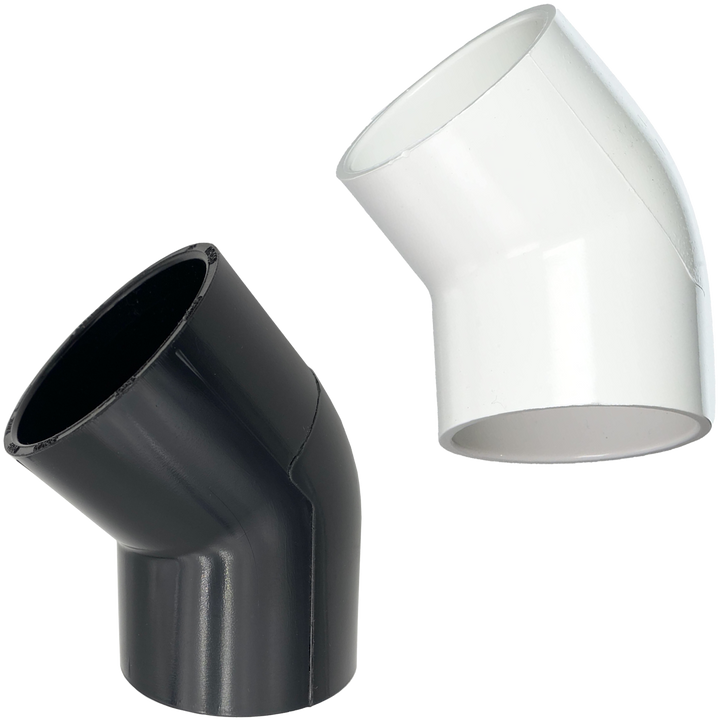 45 Degree Elbow, Schedule 40 PVC