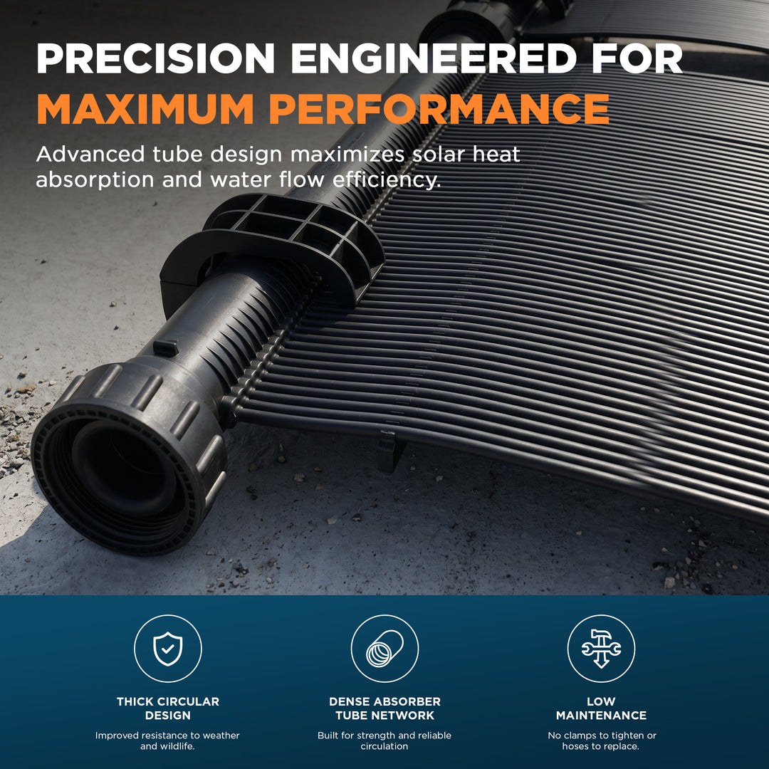 SunLink Pro™ Solar Pool Heater DIY Kit with Integrated Link Technology™ – The Future of Pool Heating