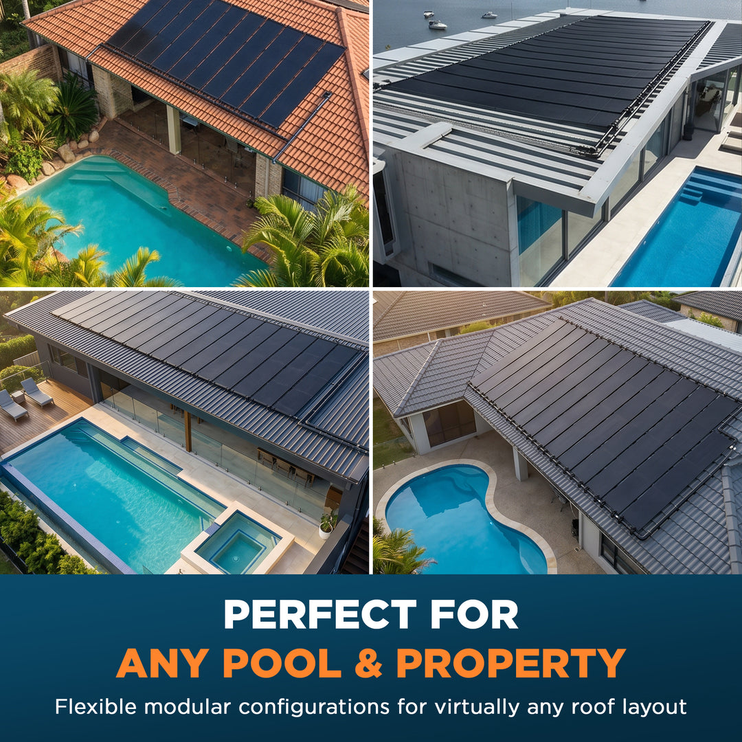 SunLink Pro™ Solar Pool Heater DIY Kit with Integrated Link Technology™ – The Future of Pool Heating