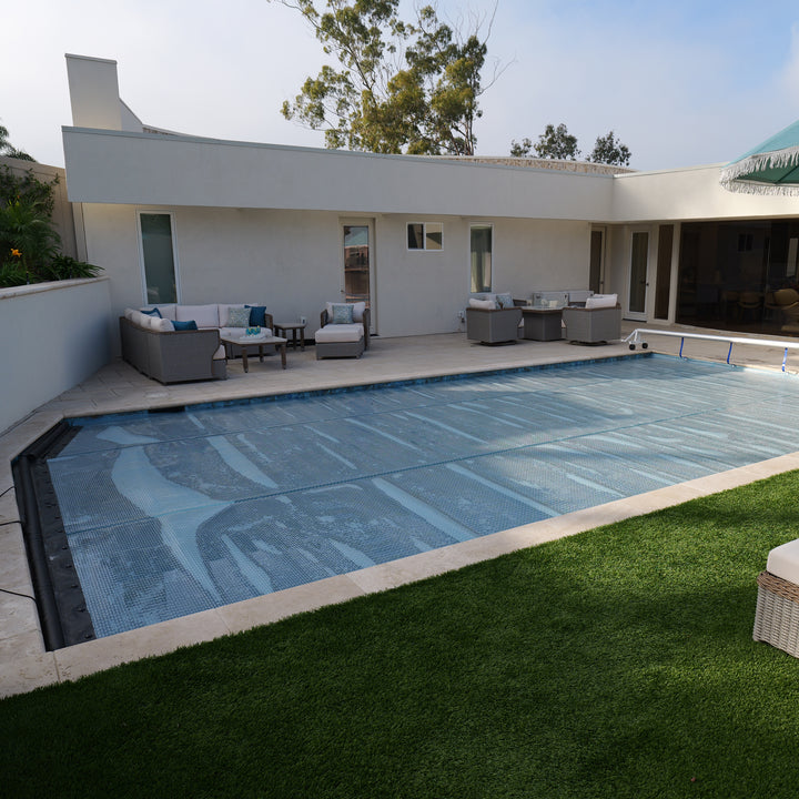 Floating Leading Edge With Pull Cord For GeoBubble Pool Covers - Makes Taking Your Pool Cover On & Off A Breeze!