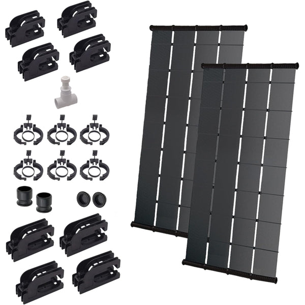 SunValue Solar Pool Heater DIY System Kit - Get the Most Out of Your Pool - Extend Your Swim Season