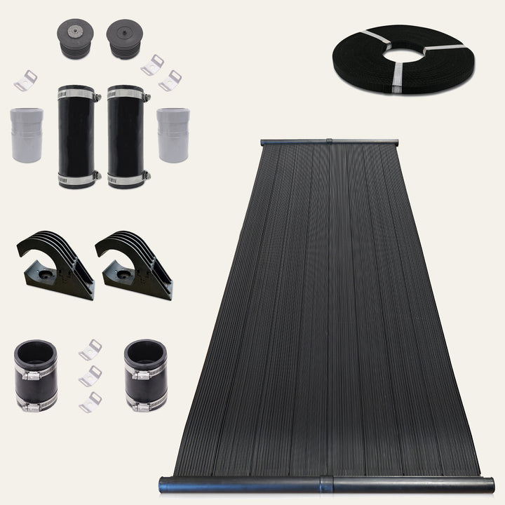 SwimEasy High-Performance DIY Solar Pool Heater Kit - 15-20 Year Life Expectancy - Ultimate Combination of Performance &amp; Durability