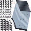 SwimLux Semi-Glazed Solar Pool Heater DIY Kit - Significant High-Energy Performance w/ Multi-Wall Encapsulation Glazing