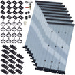 SwimLux Semi-Glazed Solar Pool Heater DIY Kit - Significant High-Energy Performance w/ Multi-Wall Encapsulation Glazing