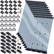 SwimLux Semi-Glazed Solar Pool Heater DIY Kit - Significant High-Energy Performance w/ Multi-Wall Encapsulation Glazing