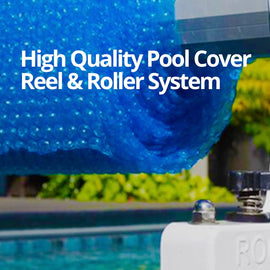 Rocky's Premium Reel System For Swimming Pool Solar Covers - Ultimate Precision & Durability