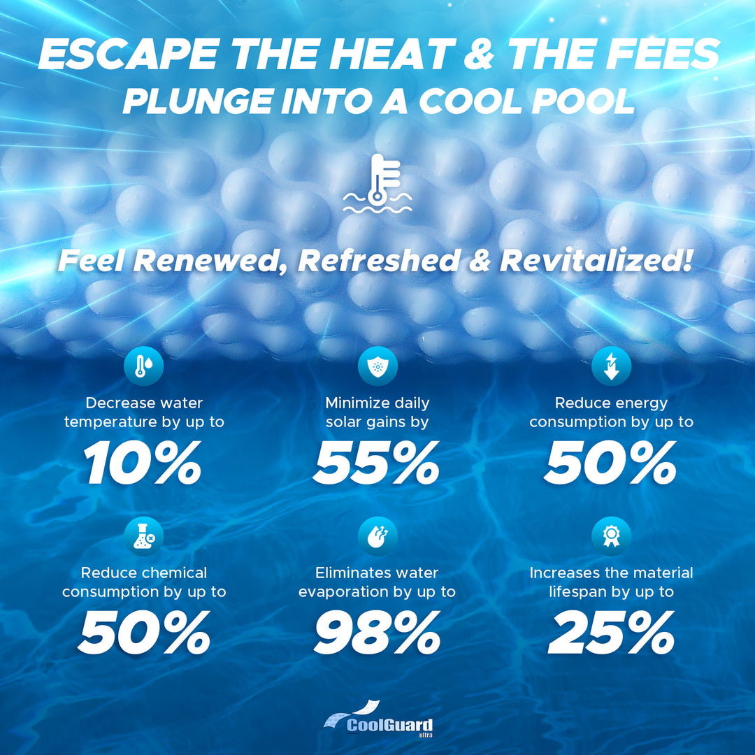 GeoBubble CoolGuard™ Summer Cooling Pool Cover
