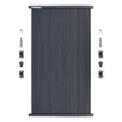 SwimEasy Lite Solar Pool Heater DIY Kit for Above Ground Swimming Pools - High Performance Pool Heating System
