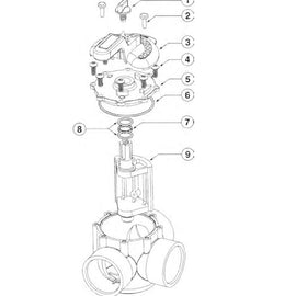 Pentair 3-Port Solar Valve with Drain-Down, CPVC, 2″-2-1/2″
