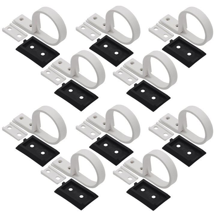 PVC Pipe Support Bracket & Flashing Base (For Ultra Clean / Low-Profile Installations)