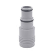 Above Ground Pool Flex Hose Adapter - 1.25/1.5" Standard Pool Hose to 1.9" I.D. Rubber Coupling - Connects Pool Solar Panels To Standard Filter Hoses