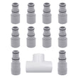 Flex Hose Adapter Kit for Above Ground Solar Swimming Pool Heaters