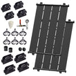 Heliocol World Premier DIY Solar Pool Heater System Kit - World's Best Selling Pool Collector, Extreme High-Wind Mounting System