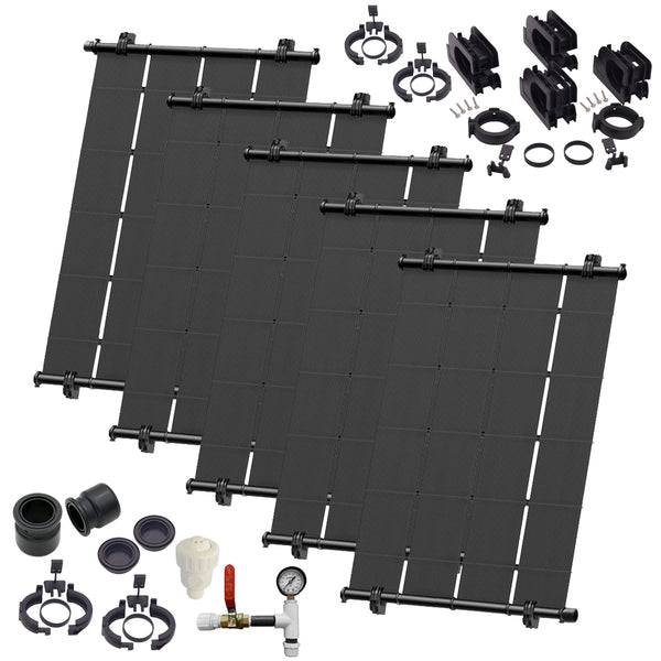 Heliocol Premium DIY Solar Pool Heater Kit - The World's Best Selling Pool Collector - 30+ Years Proven Performance
