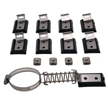 SwimEasy Supplemental High-Wind Row Installation Kit, Stainless Steel