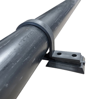 PVC Pipe Support Bracket & Flashing Base (Glass-Reinforced PP)