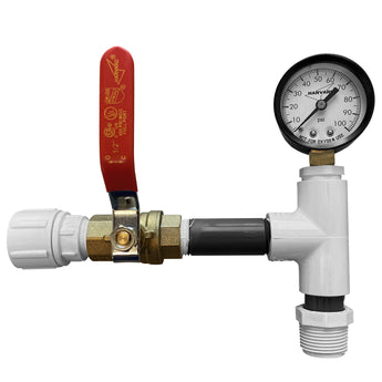 Pressure Test Kit for Pool System Pressurization (SwimJoy/SwimLux/Heliocol)