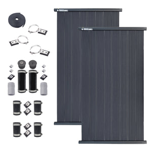 SwimEasy Maximum Performance Solar Pool Heating System DIY Kit - 15-20 Year Life Expectancy - Highest Performing Design
