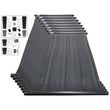 SwimEasy Maximum Performance Solar Pool Heater DIY Kit - Highest Performing Design - 15-20 Year Life Expectancy - Made In USA