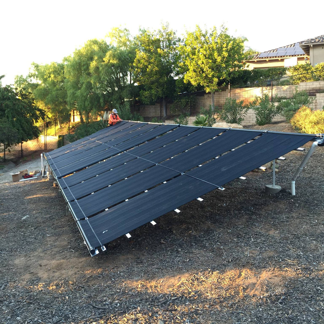 SwimEasy High-Performance DIY Solar Pool Heater Kit - 15-20 Year Life Expectancy - Ultimate Combination of Performance & Durability