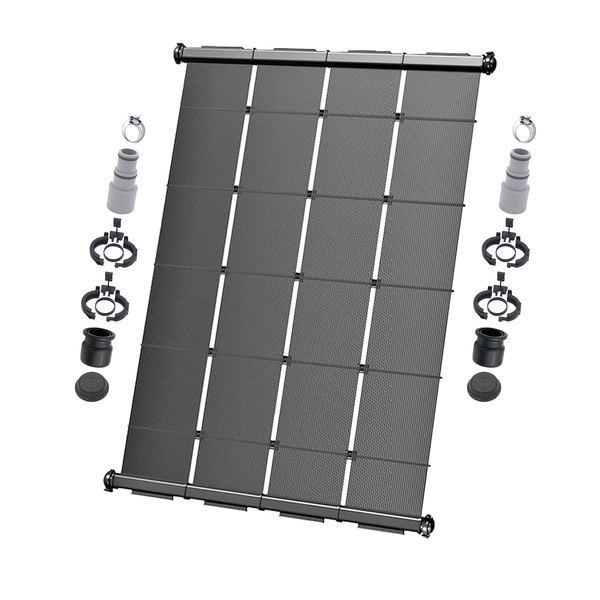 SwimJoy Lite Solar Pool Heater for Above Ground Pools, Top of The Line & Durable, 15 – 20 Year Life Expectancy