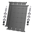 SwimJoy Lite Above Ground Pool Solar Heater DIY Kit - Strapless High-Wind Mounting Security - Industrial Grade Durability