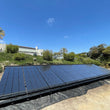 SwimLux Advanced Semi-Glazed Solar Pool Heater - Special Glazing Creates Greenhouse Effect, Significantly Increasing Performance