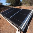 SwimEasy Lite Above Ground Pool Solar Heater DIY System Kit - Premium Solar Heating for Above Ground Pools
