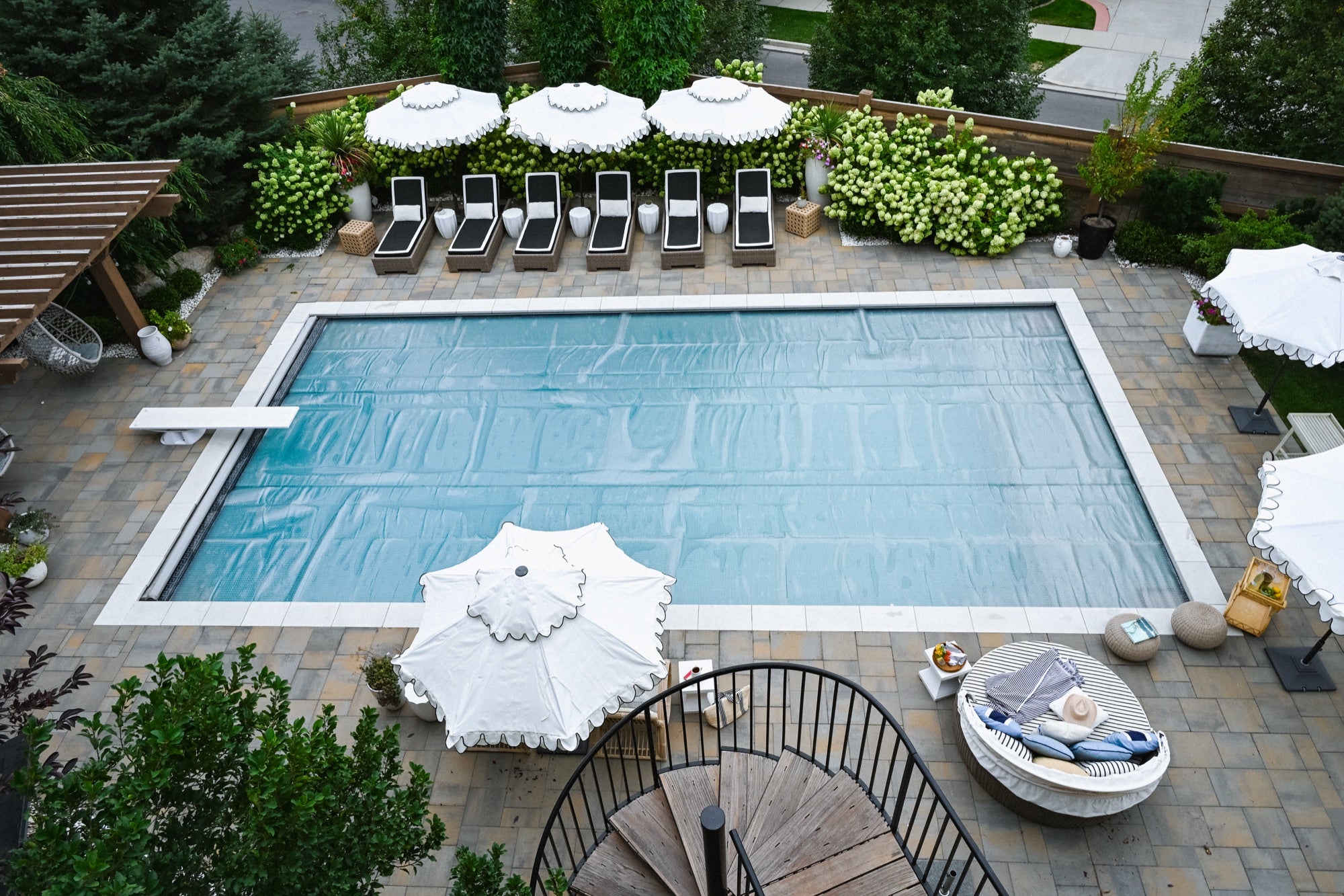 Gen2 Sol+Guard™ solar cover on a residential pool