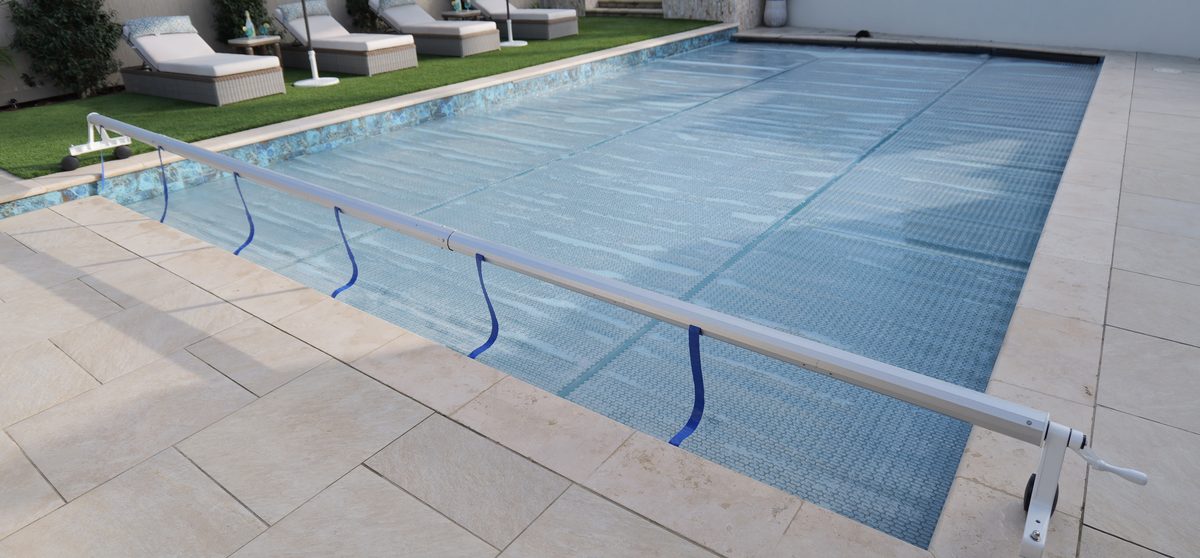 Rocky's Reel pool cover reel system