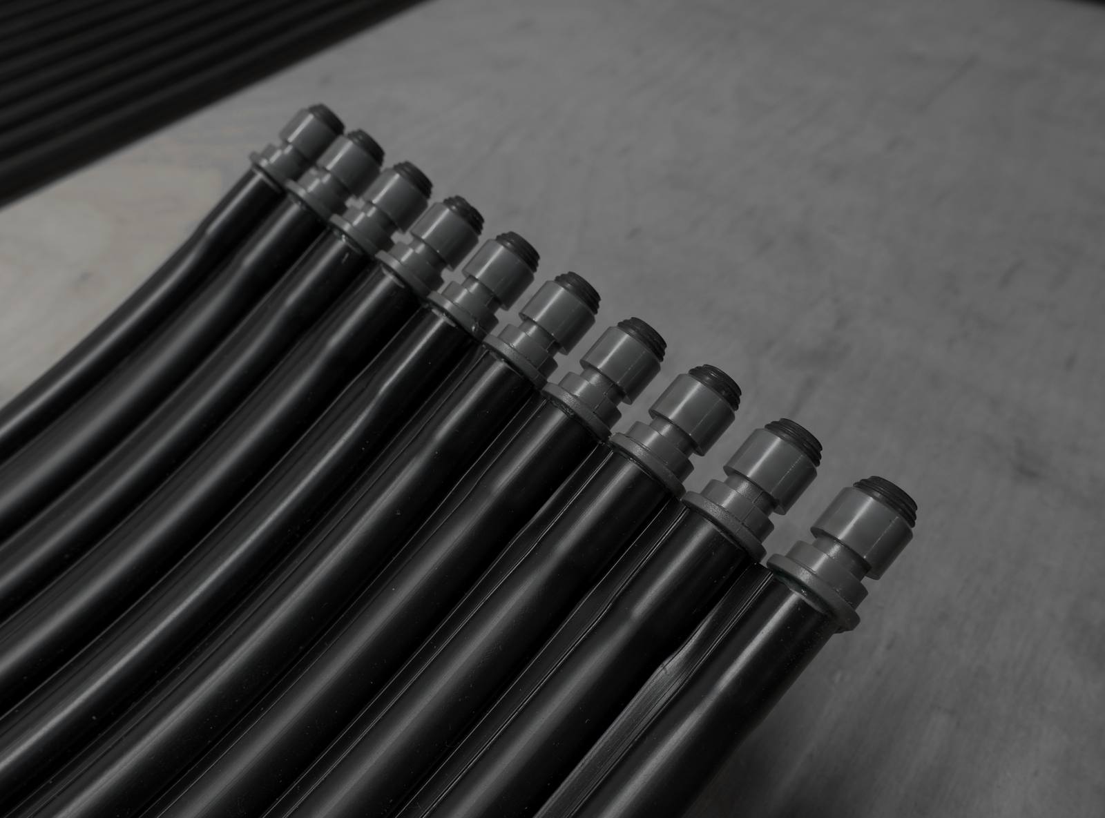 Precision-formed barb fittings